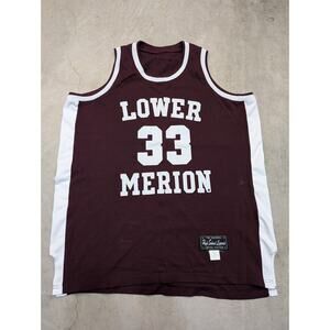 VTG High School Legends Kobe Bryant Jersey Lower Merion 33 Men 58 Flaws USA Made